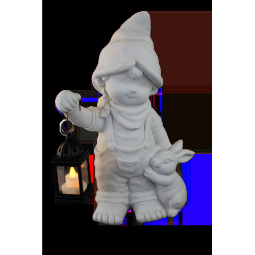 Διακοσμητικός νάνος με φαναράκι LED ΗΥΚ845